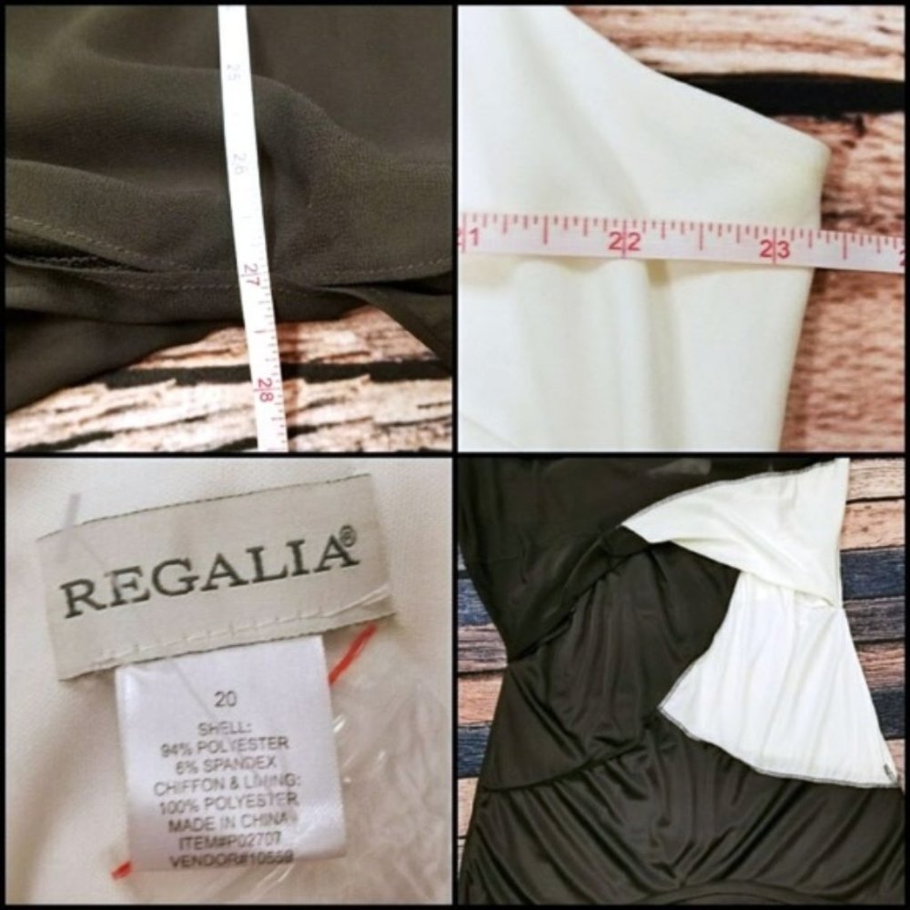 Regalia Color Block Black and White Top - Picture 3 of 3